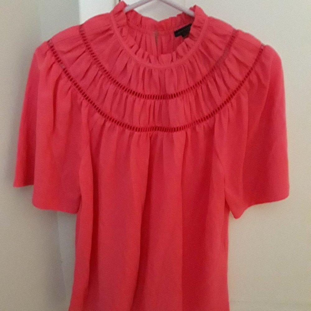 Ann Taylor pink blouse NWT